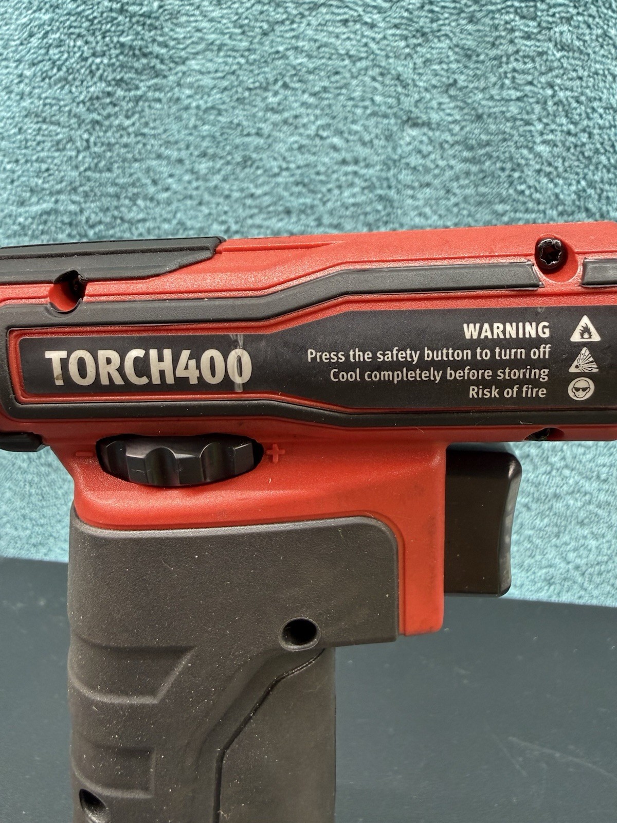 Snap-On Tools High Powered Butane Gas Torch – TORCH400 – Black/Red