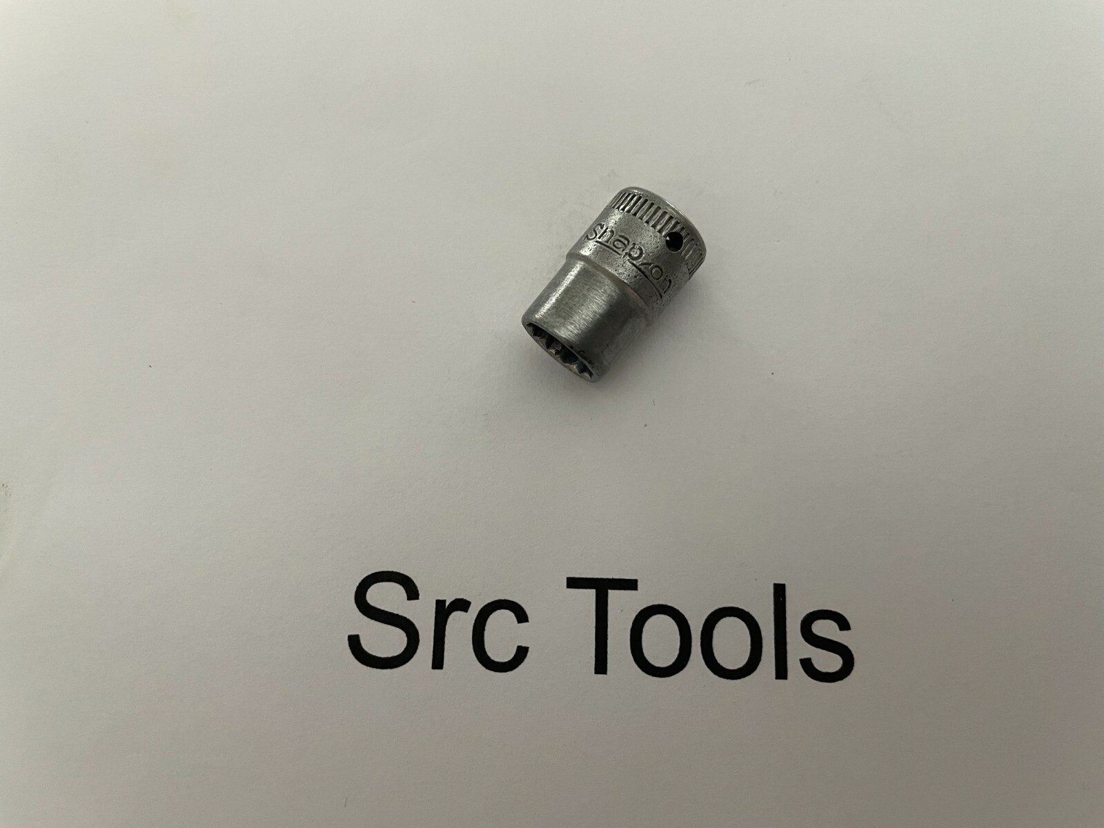 *RARE 1940* Snap-On Tools USA 9/32″ Driv 3/8″ SAE 12pt Midget Chrome Socket M-12