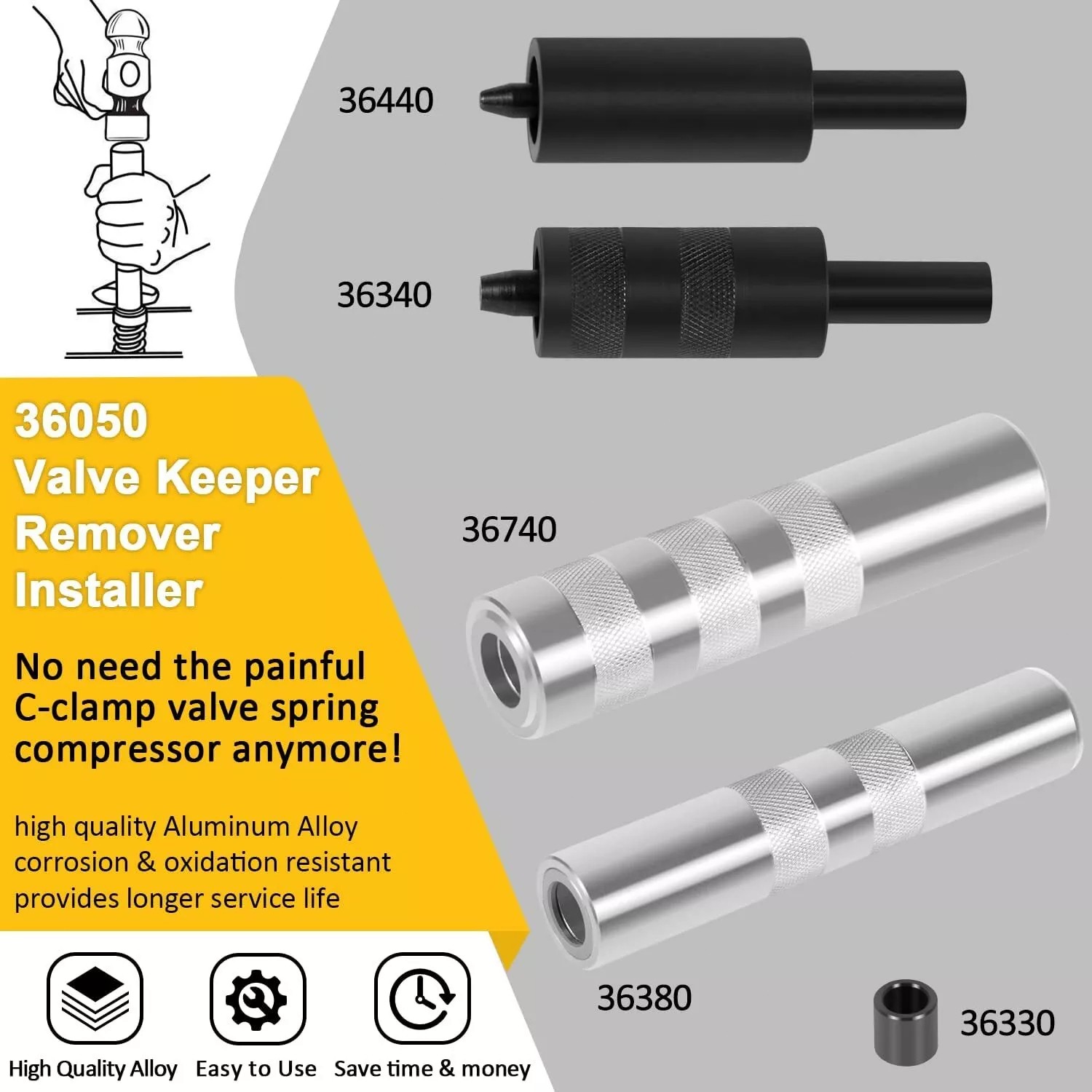 Valve Keeper Remover Installer For Overhead Valve Engines 5/16-3/8 Inch /*