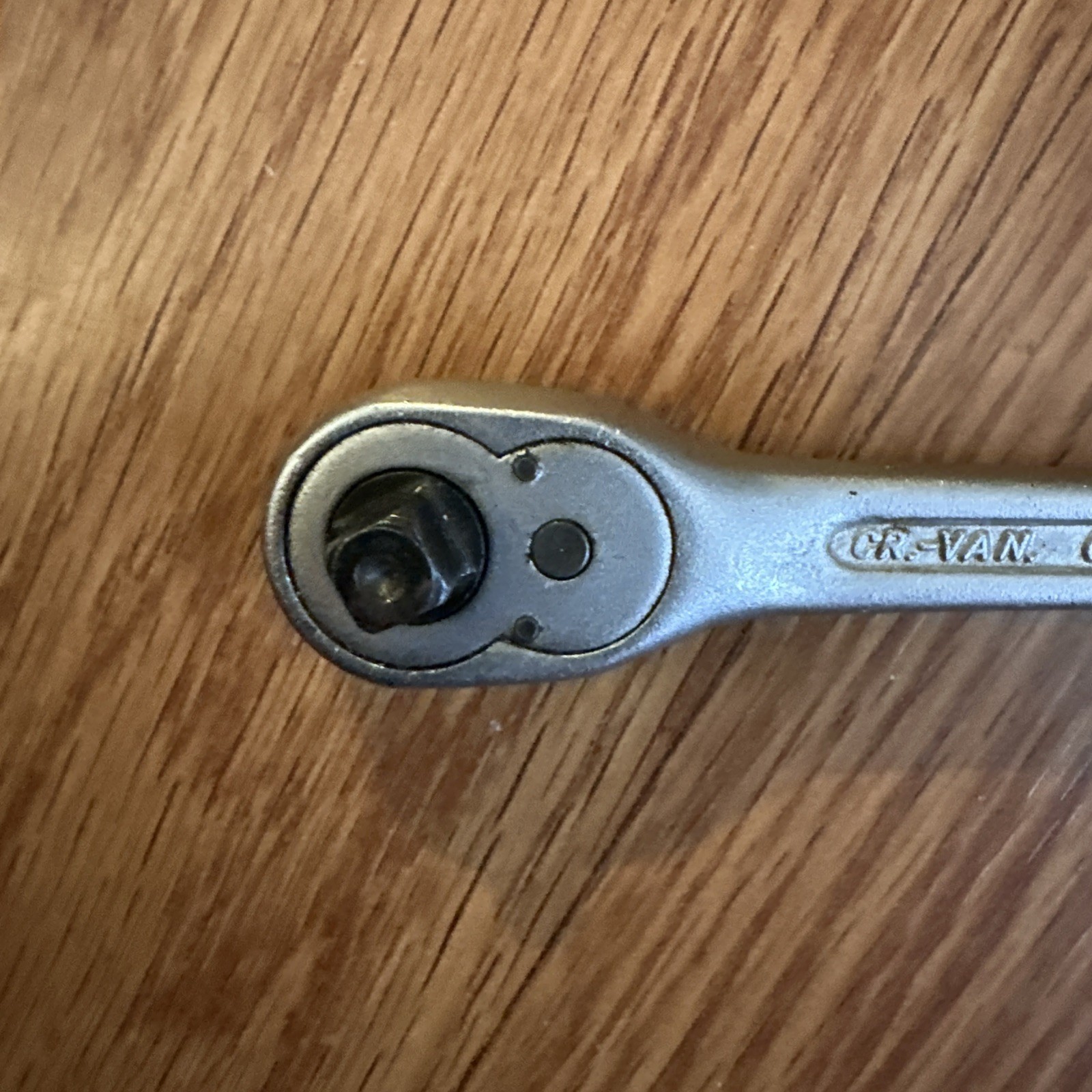 ELORA 1450-1D 1/4” Drive Reversible Ratchet Made in Germany GR-VAN, RARE