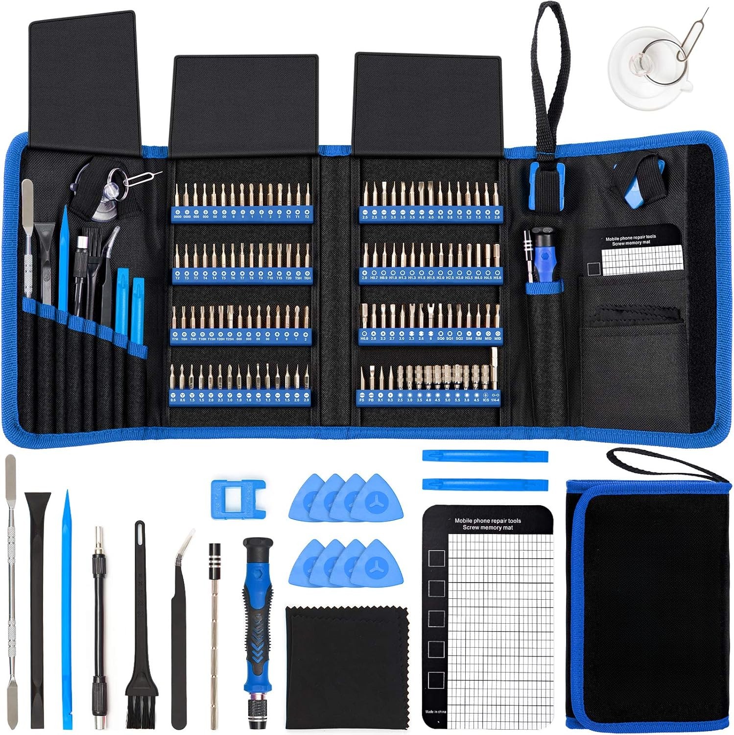 Electronic Precision Screwdriver Set 142 pcs (120 Bits Included) Repair Tool Kit