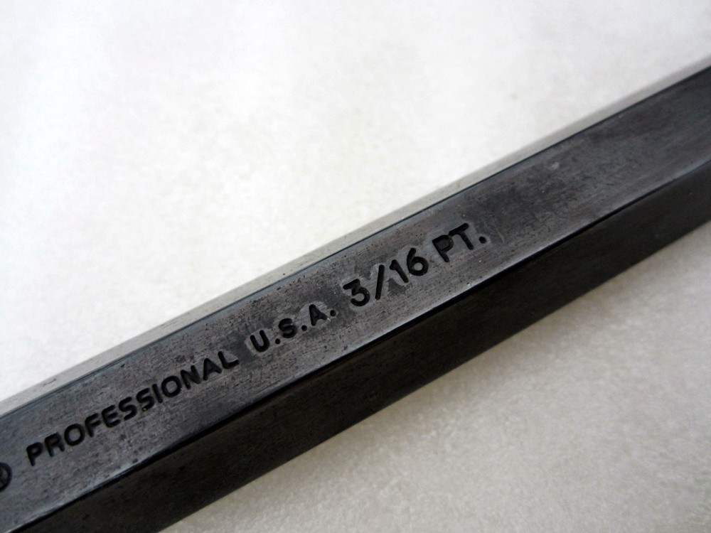 Proto Professional 16″ Long 3/16″ Alignment Punch J155 Made in USA