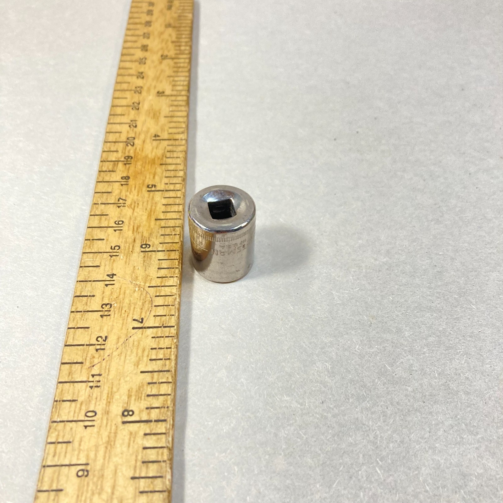 Craftsman 13mm Socket Metric 1/4″ Drive 6 Point -Inverted G1- #43514 USA