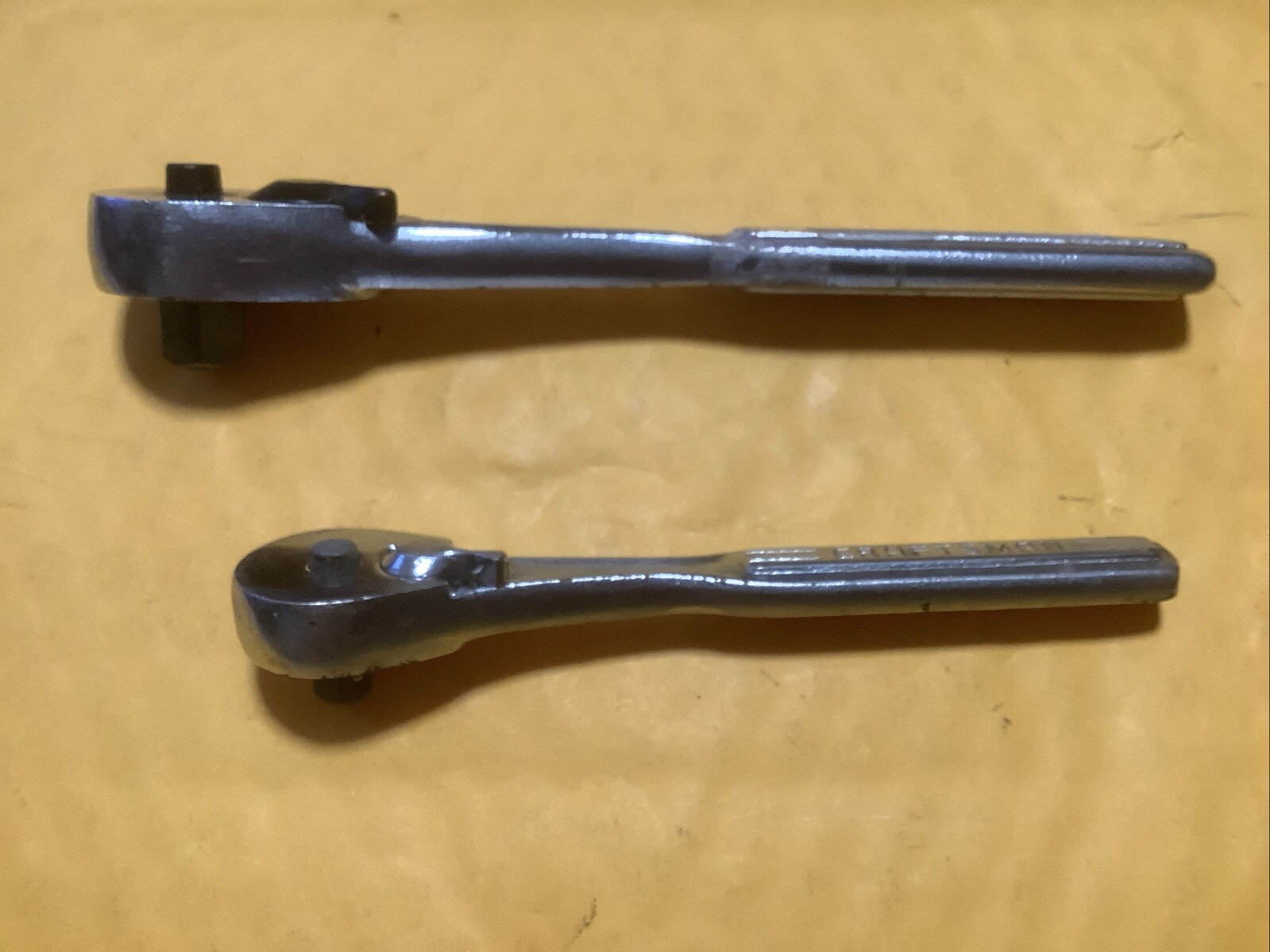 Vintage Craftsman 1/4″ & 3/8” Drive Teardrop Quick Release Ratchets –V– ✭USA✭