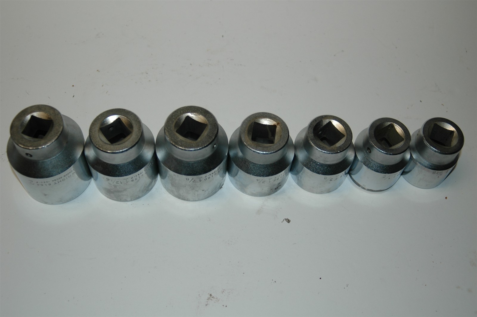 WRIGHT TOOL 19 PIECE 3/4″ DRIVE 12 POINT SOCKET BREAKER SET 15/16″-2″ WITH CASE
