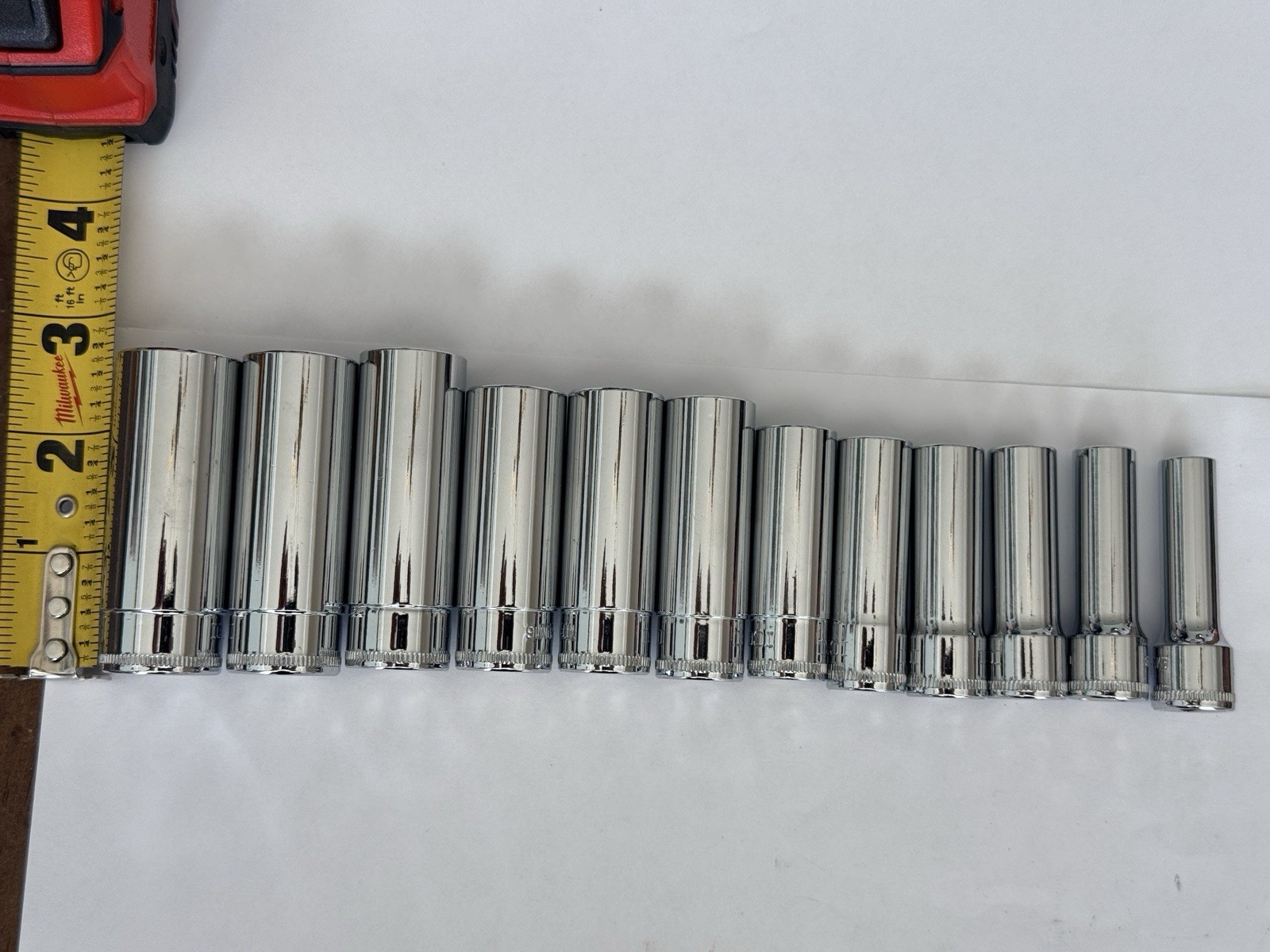 ICON 3/8” Drive 6Pt Metric Shallow & Deep Socket Chrome – Choose Size mm
