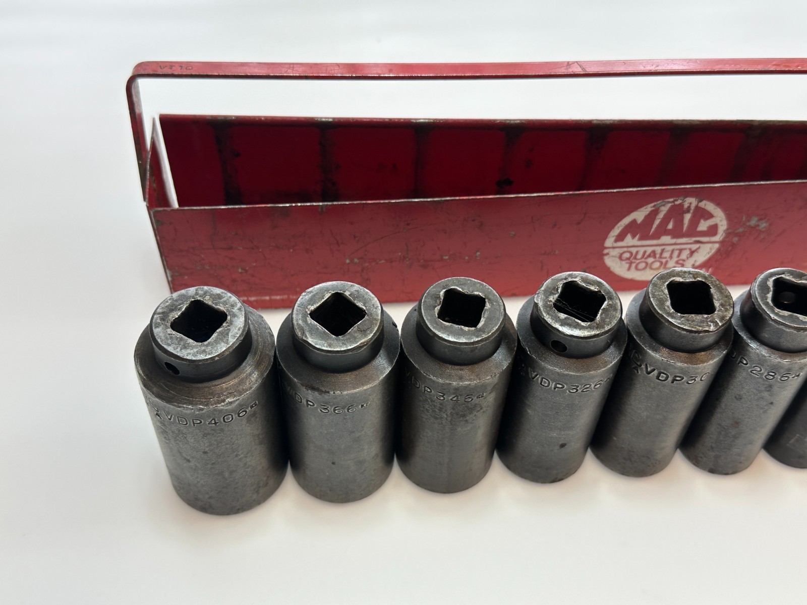 🇺🇸MAC Tools / Snap-On 13pc 7/16 to 1-1/4” SAE Deep Impact Socket Set, 1/2” Dr.