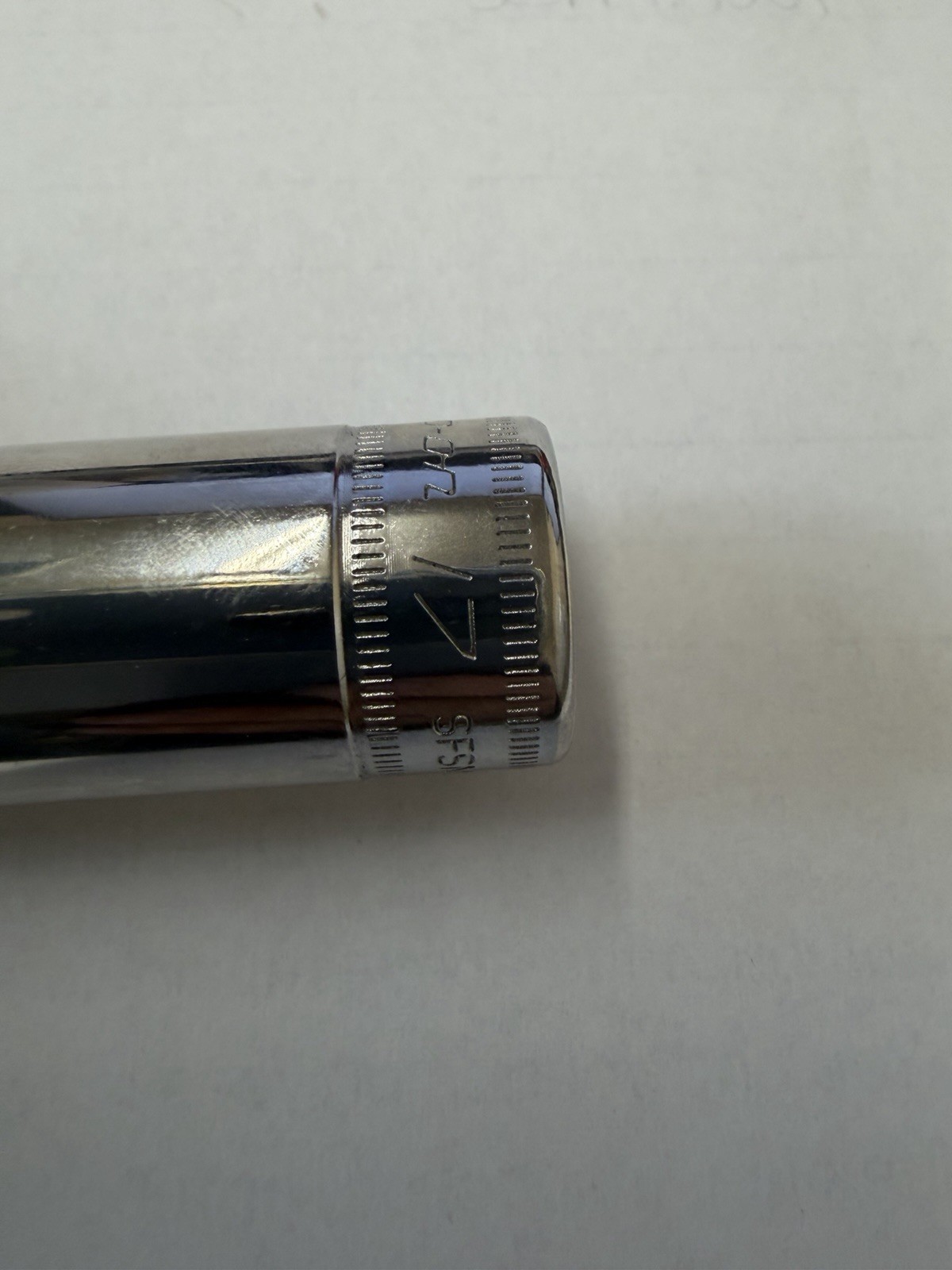 SNAP ON NEW 3/8” Drive 6-PT Metric 17mm DEEP Chrome Socket SFSM17