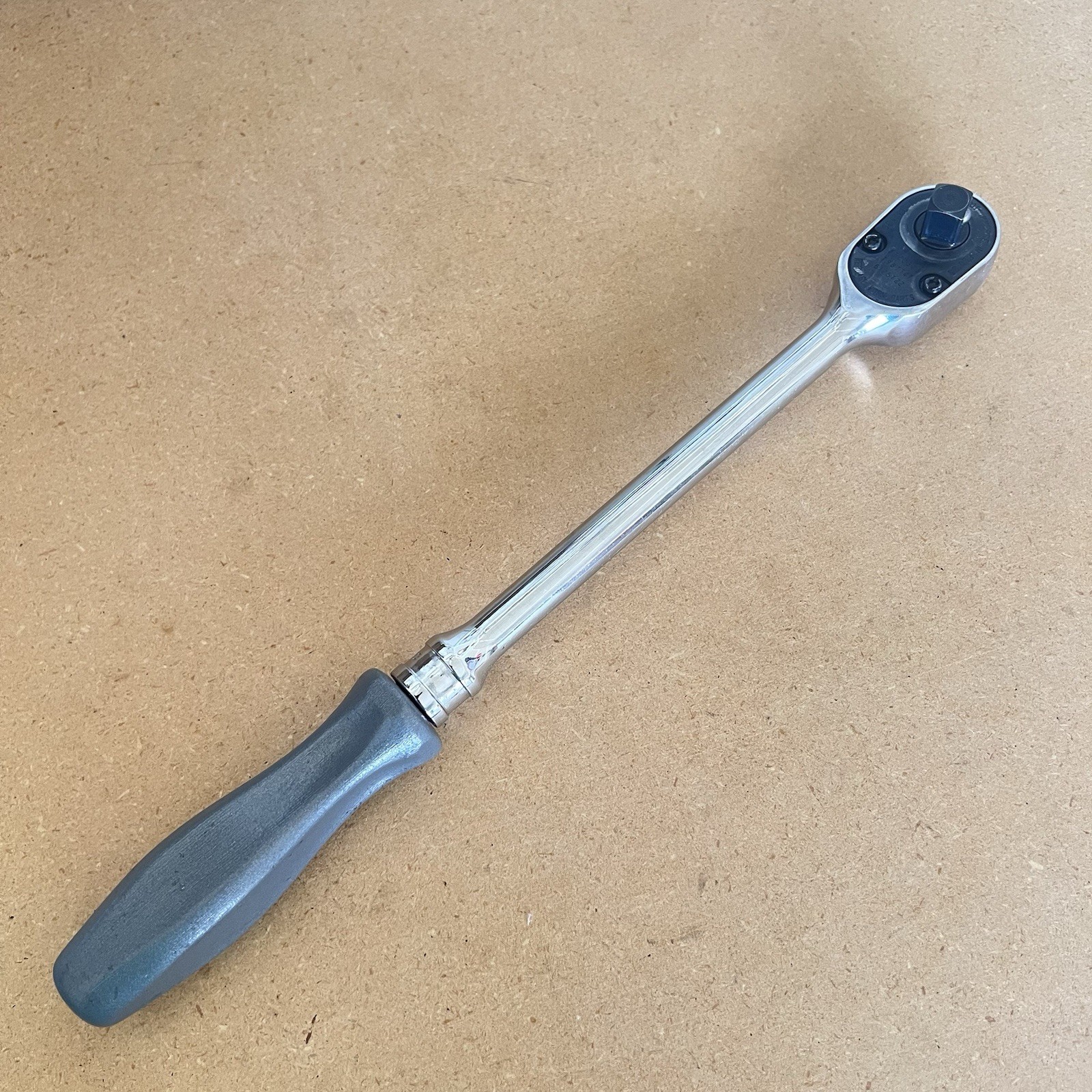 Snap-on Tools USA 3/8″ Drive Gray Hard Handle Long Ratchet FHLD80