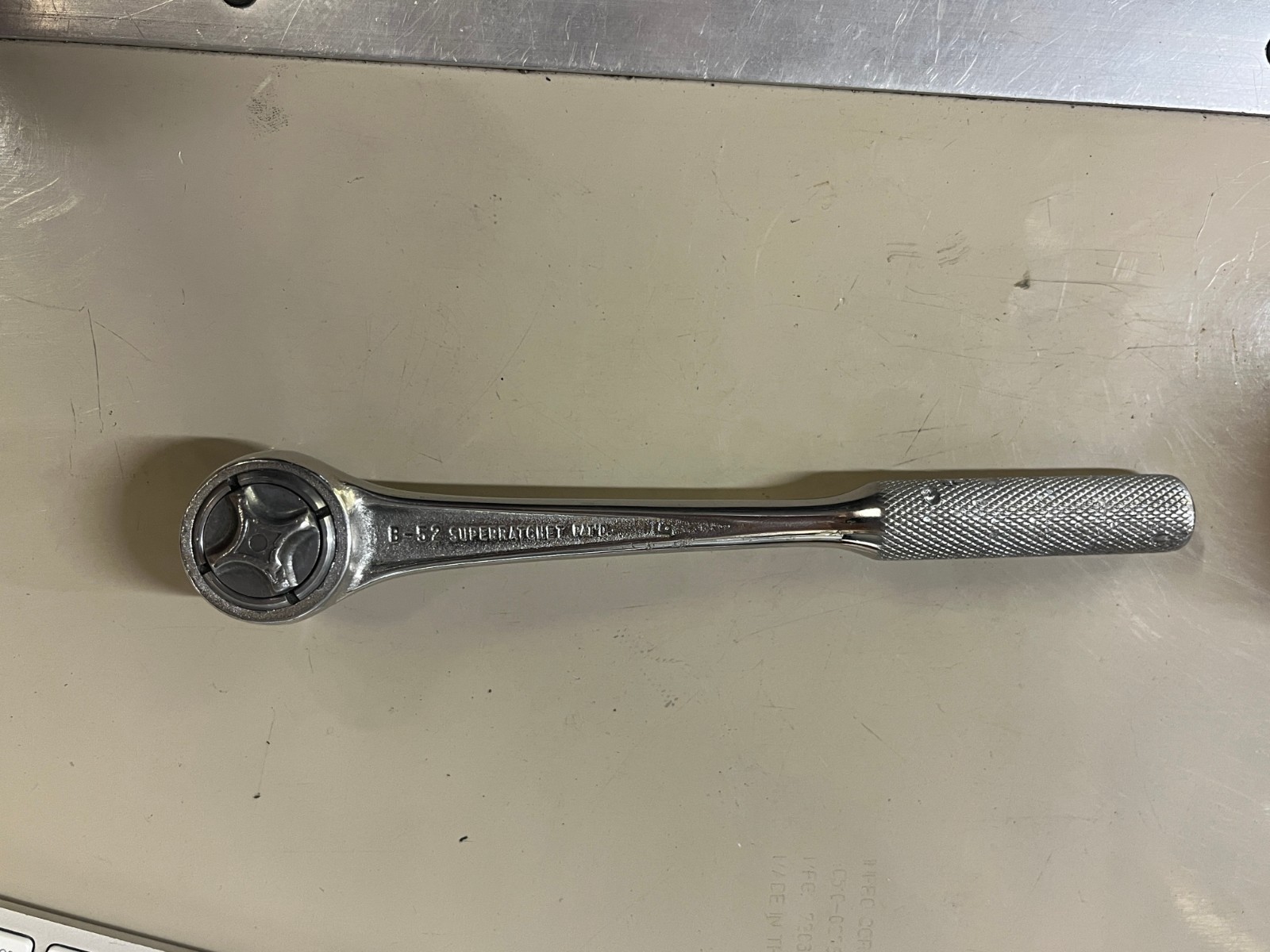 Vintage J.H. Williams USA 3/8″ Drive Fine Tooth Ratchet – Superratchet B-52