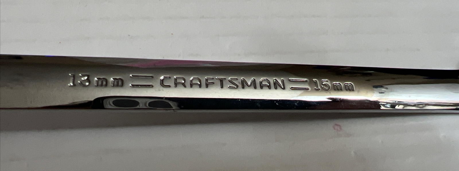 Craftsman -VɅ- Series 44362 13mm x 15mm Deep Offset Box-End Wrench USA