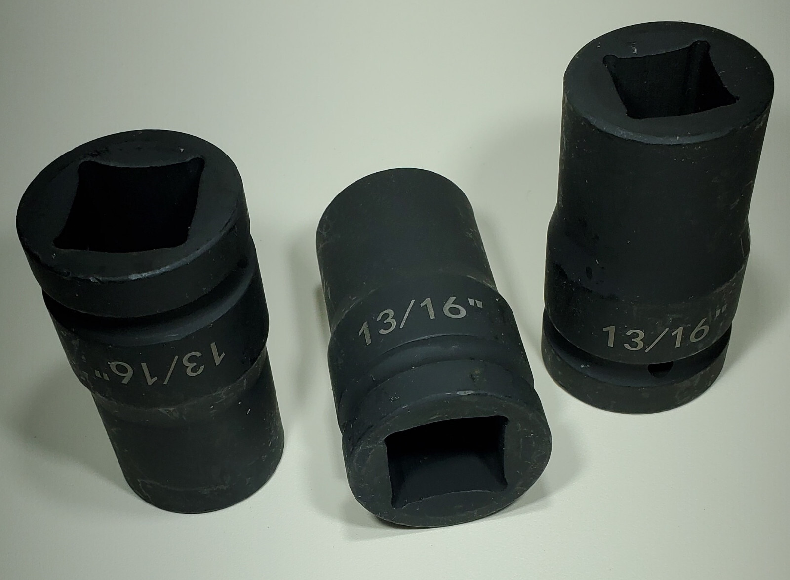 1″ Drive Semi Truck BUDD WHEEL Deep Well Impact Socket 13/16″ 4 Point BULK CR-MO