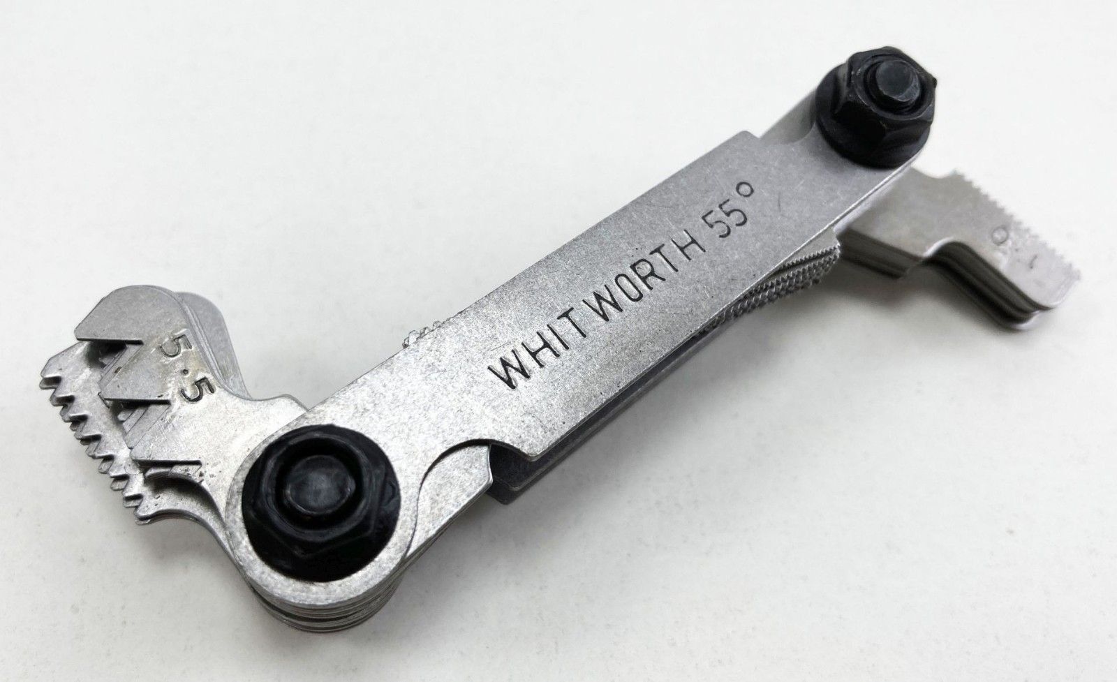 51pc Thread Pitch Gauge Metric Whitworth 55° 60° Screw Gauge Internal External