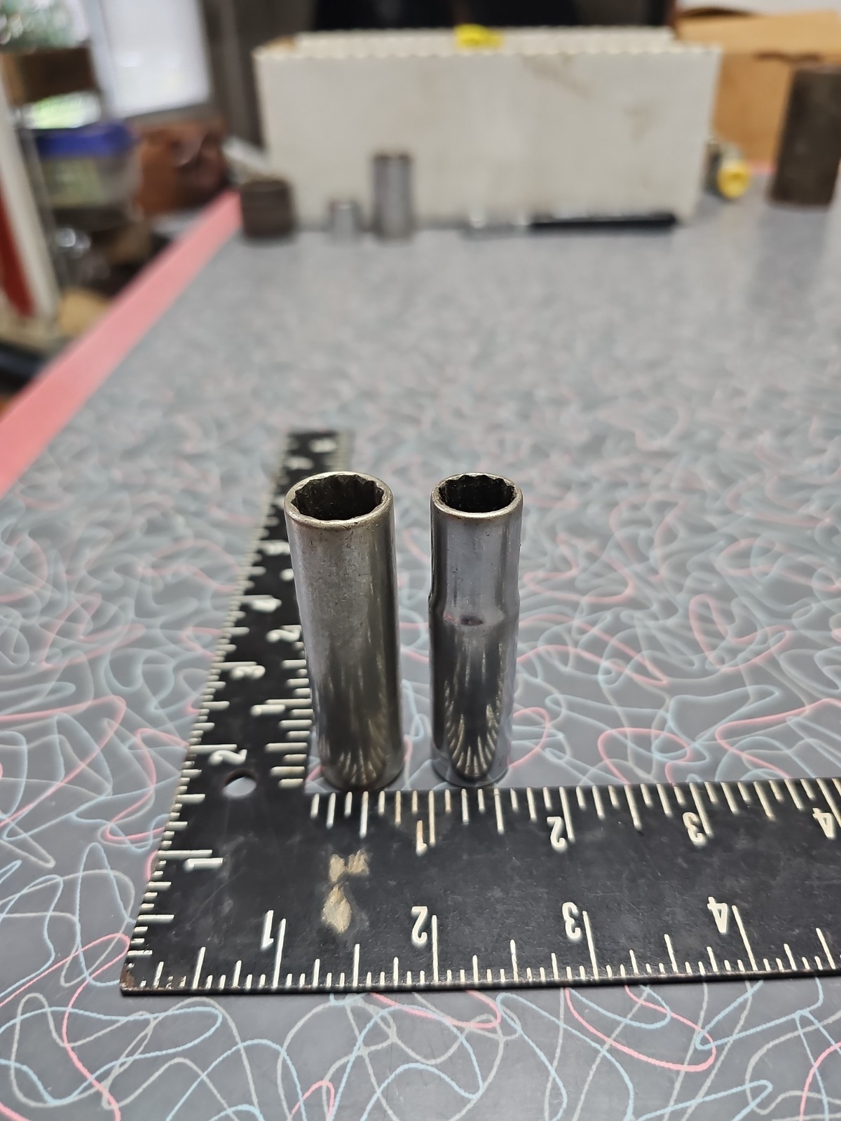 Craftsman 3/8″ Drive 12 Point Deep Sockets -v-, 7/16″ & 1/2″ Made In USA