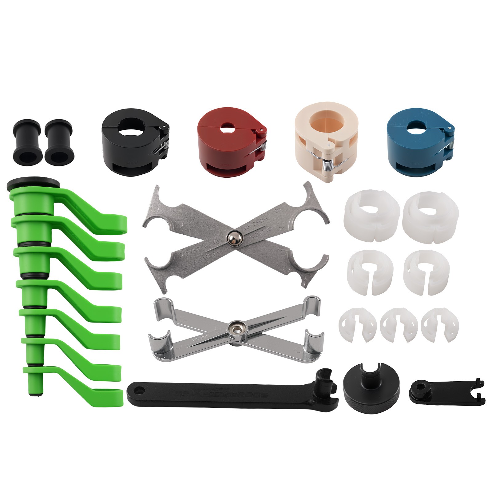 25PC Quick Release Fuel Line Disconnect AC Hose Tool Aluminum Alloy w/ Case