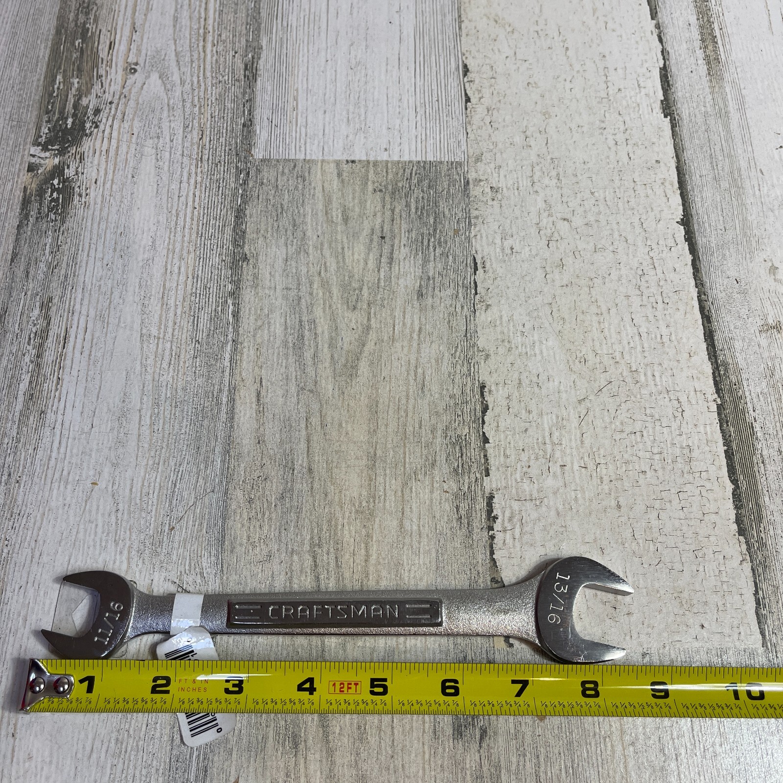 New Craftsman Double Open-End Wrench 11/16″ X 13/16″ SAE 44591