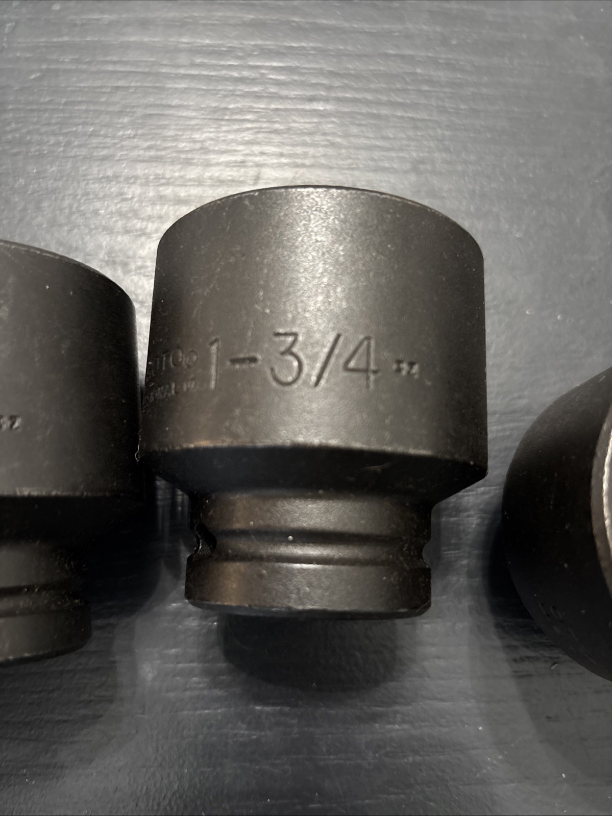 PROTO PROFESSIONAL IMPACT SOCKETS 1-15/16, 1-7/8, 1-13/16, 1-3/4, 1-11/16, 1-5/8
