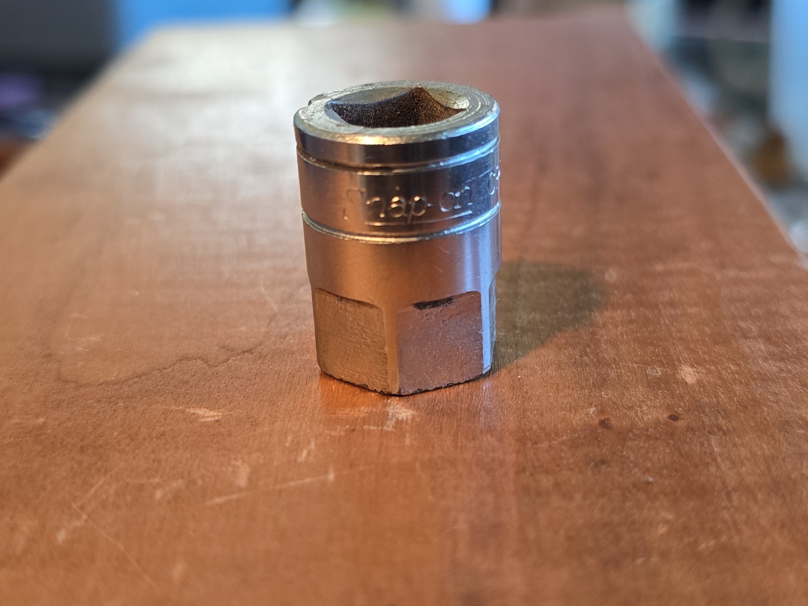 Snap-on USA Metric 3/8″ Drive 17mm 6PT Oil Drain Plug Socket CPT110A