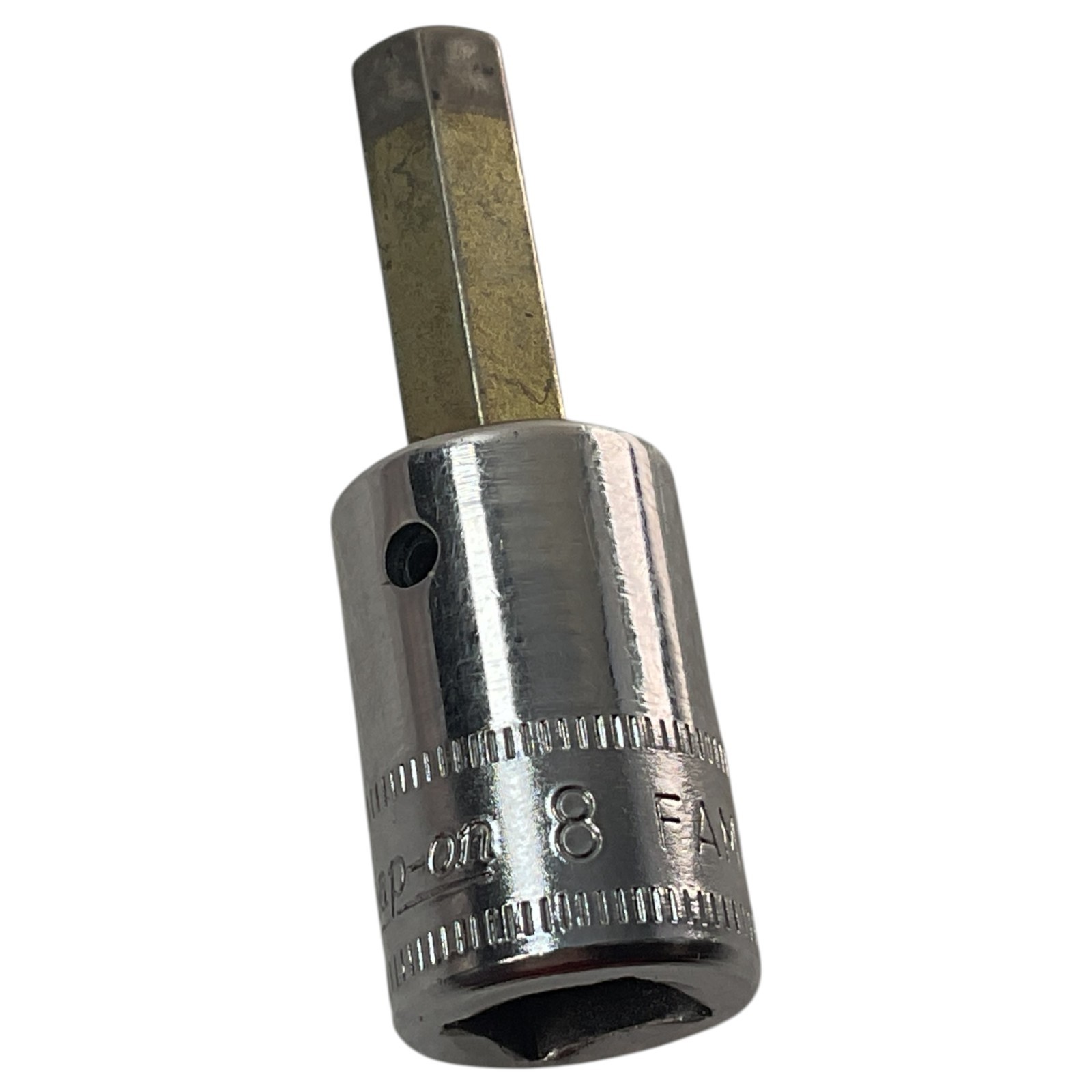 Snap-on Hex Bit Socket 8mm 3/8″ Drive FAM8A Sold As Pictured Mechanic Tool USA