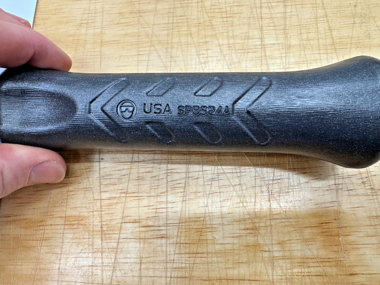 Snap-on Tools USA NEW DARK TITANIUM 24″ Length Steel Striking Pry Bar SPBS24ADT