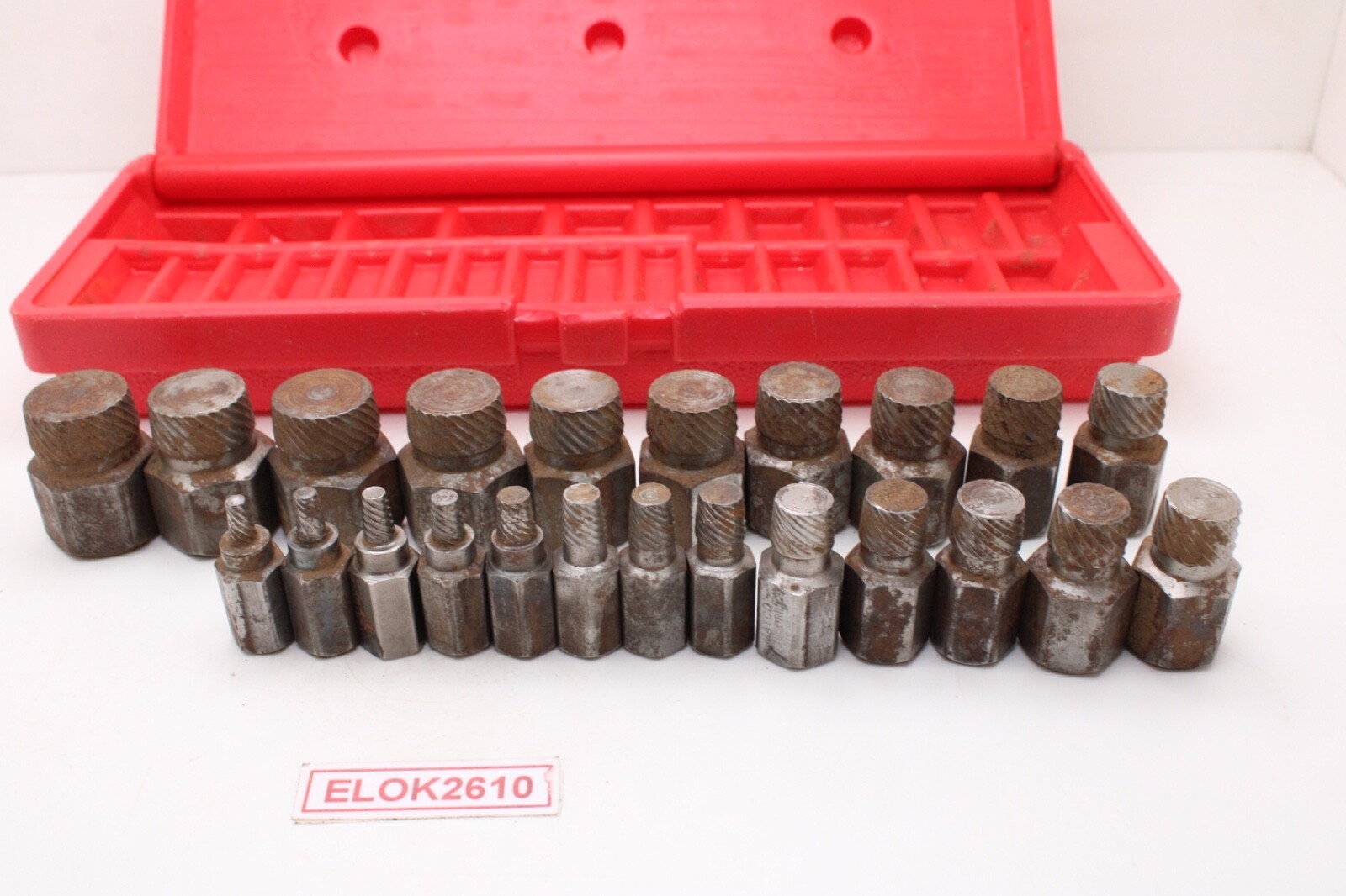 MATCO SEXS25 25 Piece Hex Head Multi Spline Screw Extractor Set USA Missing 2