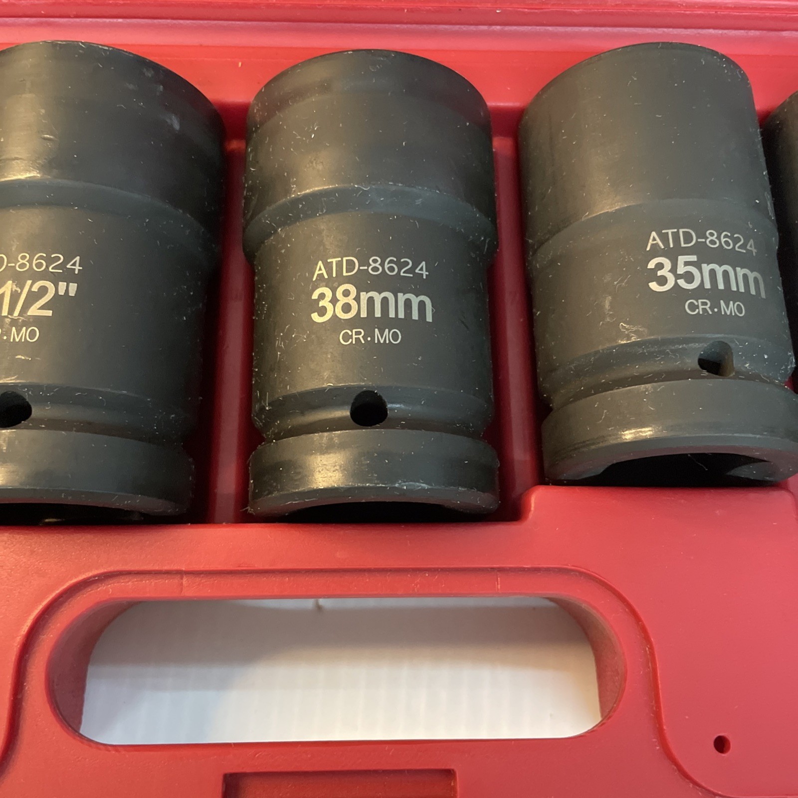 ATD-8624 Impact Socket Set 1 Inch Drive W/case – Pre Owned