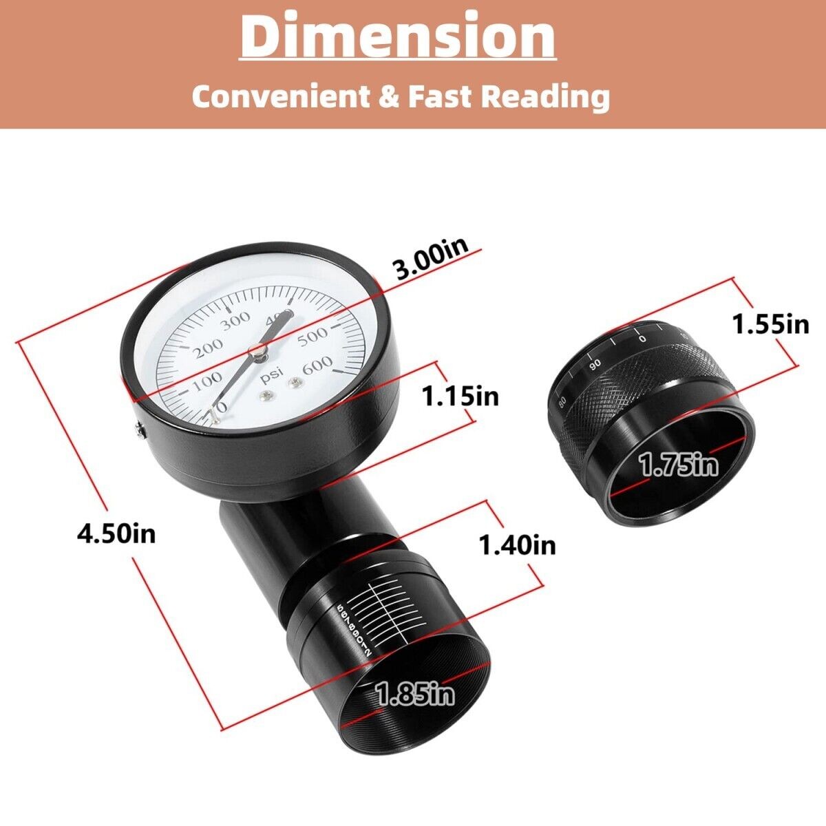 66841 Mini Valve Spring Tester & Measuring Combo with Height Micrometer for Vise