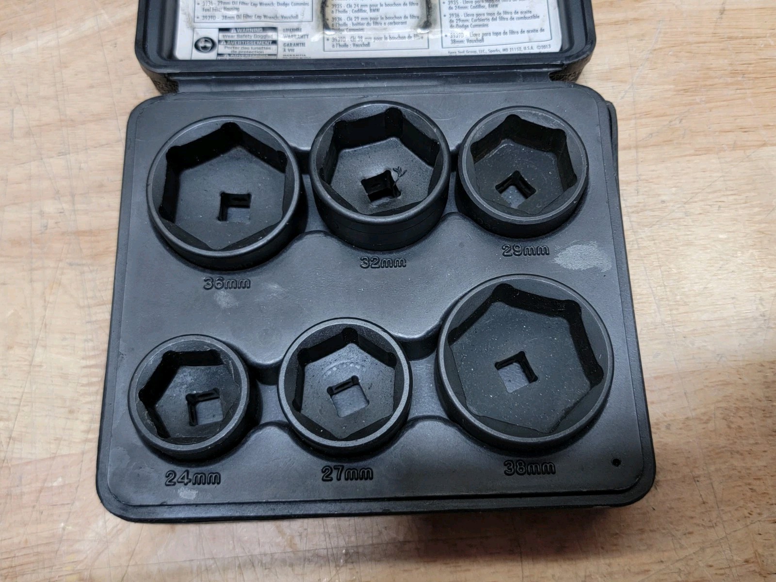 GEARWRENCH 6 Pc. Oil Canister Socket Set Service Kit, 41890 Tool Kit Set