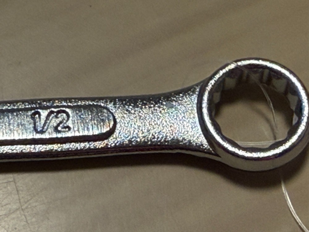 New Combination Wrench 12 Point SAE Standard 1/2 Inch 5″ long Drop Forged