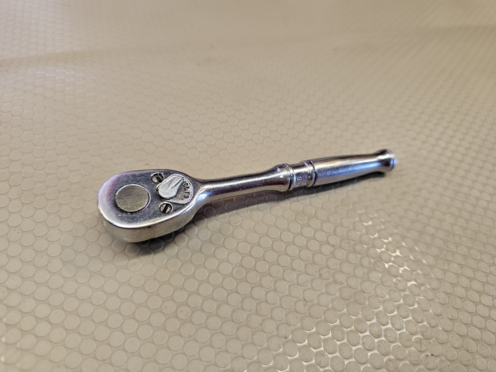 Snap-on Tools 1/4″ Ratchet Wrench TM70B Length 4.25″ Chrome Snap On USA