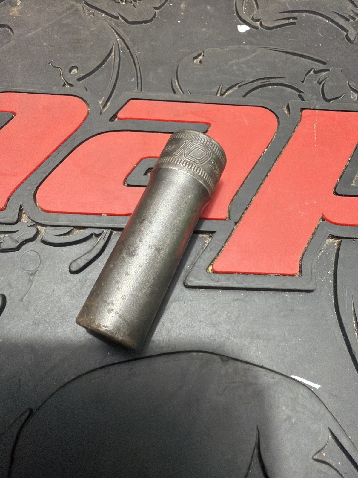 Snap-on Tools 3/8″ Drive 10mm Metric Deep 6-Point Impact Socket SIMFM10A USA