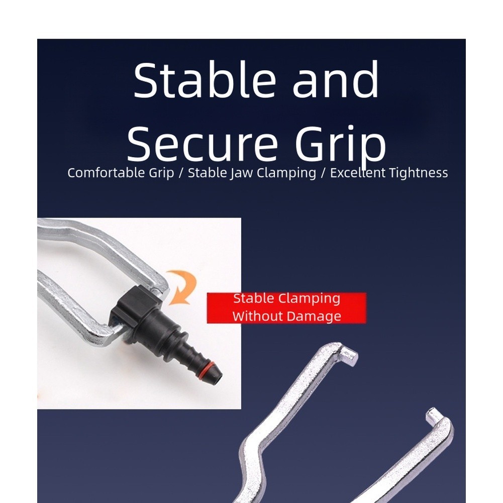 For Fuel Line Disconnect Pliers with Precision Jaw and Wide Opening for Tubing