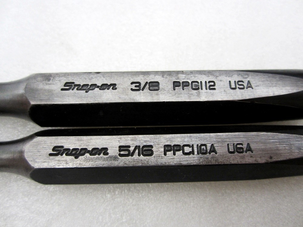 Snap-on 9pc Punch Set Center Pin Tapered PPC USA
