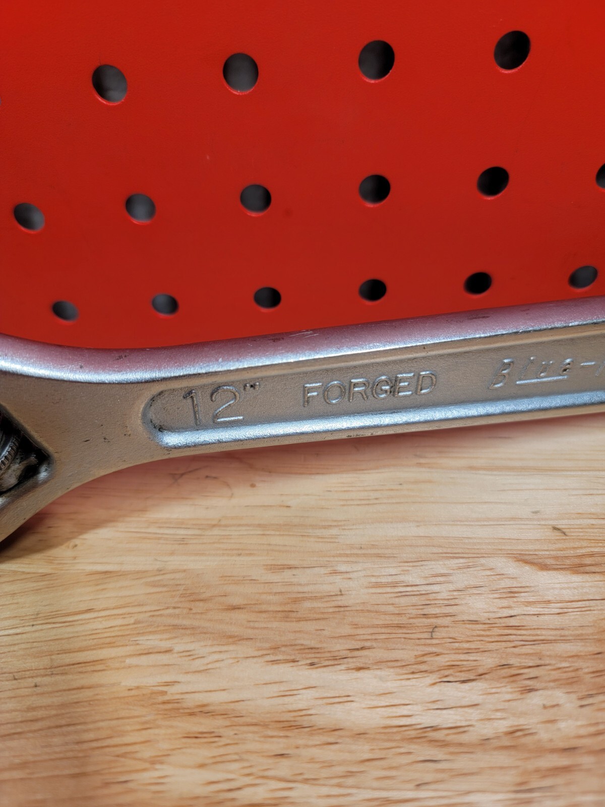 Blue-Point Tools 12” Adjustable Wrench Forged USA Snap-on Tools Corp