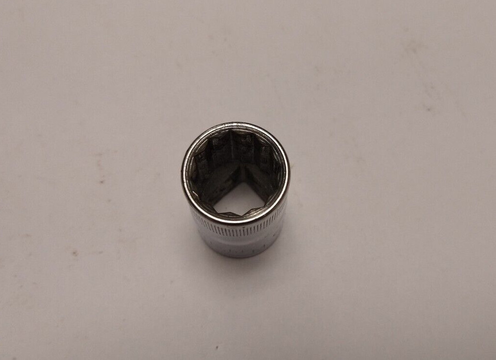 Craftsman Vintage 1/2″ Dr 15M/M 12 Point Shallow Socket 44236 V USA