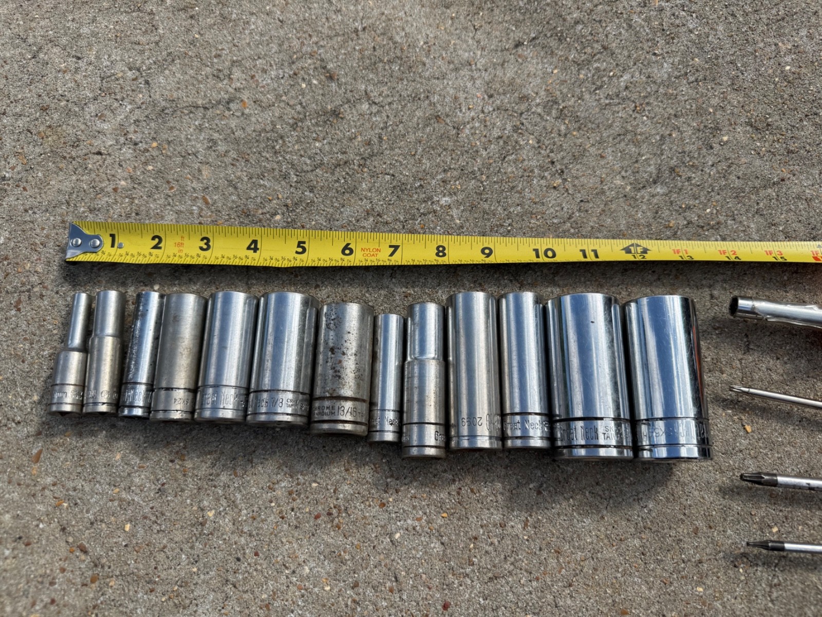 Great Neck sockets and other tools