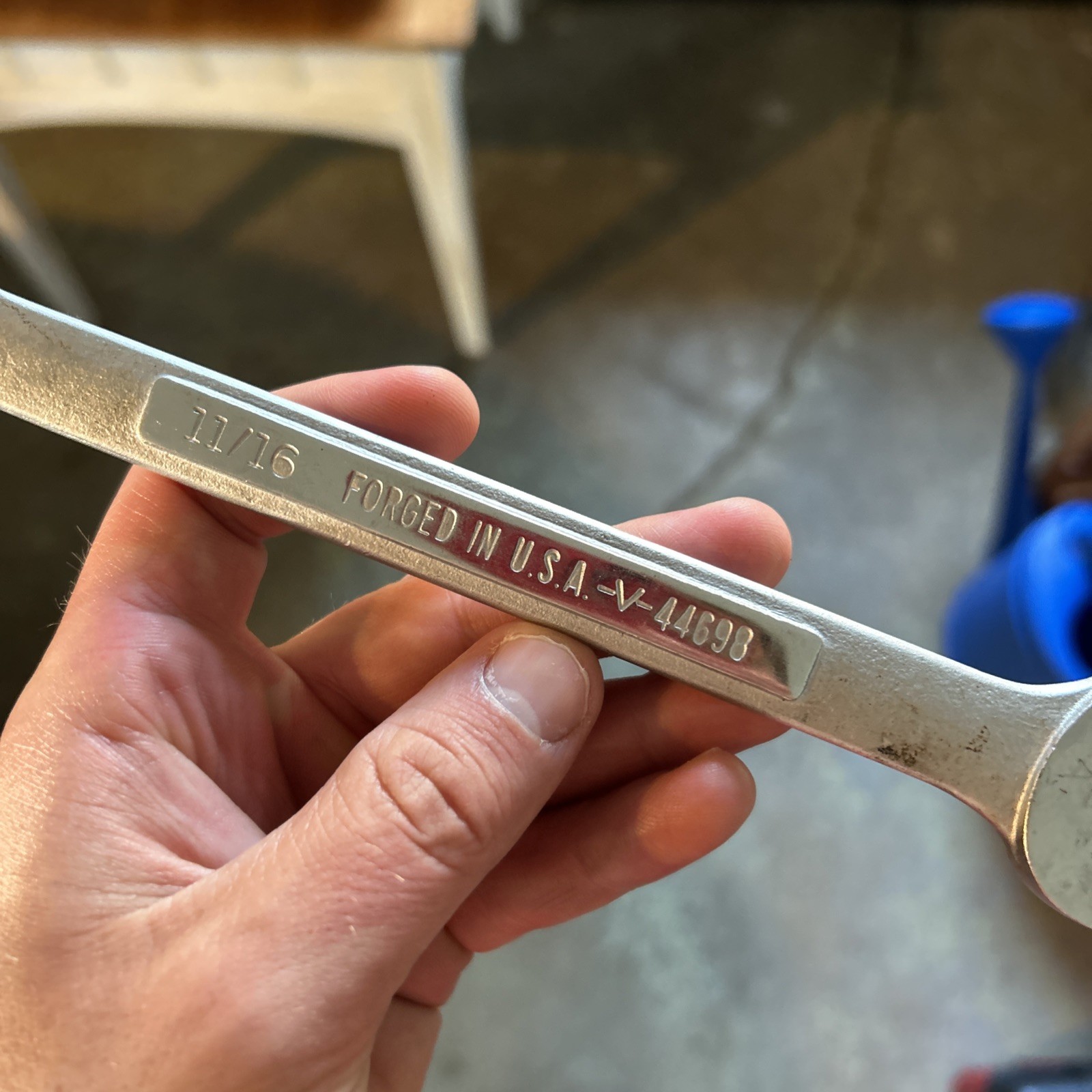 Craftsman 11/16in. Combination Wrench Vintage V 44698 Made in USA