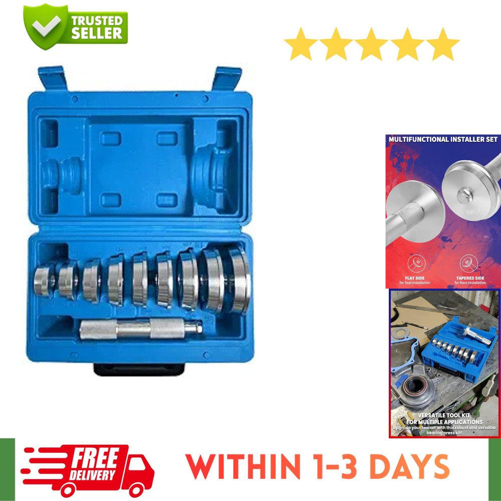 Bearing Race and Seal Driver Set 10pcs Installer Kit for…