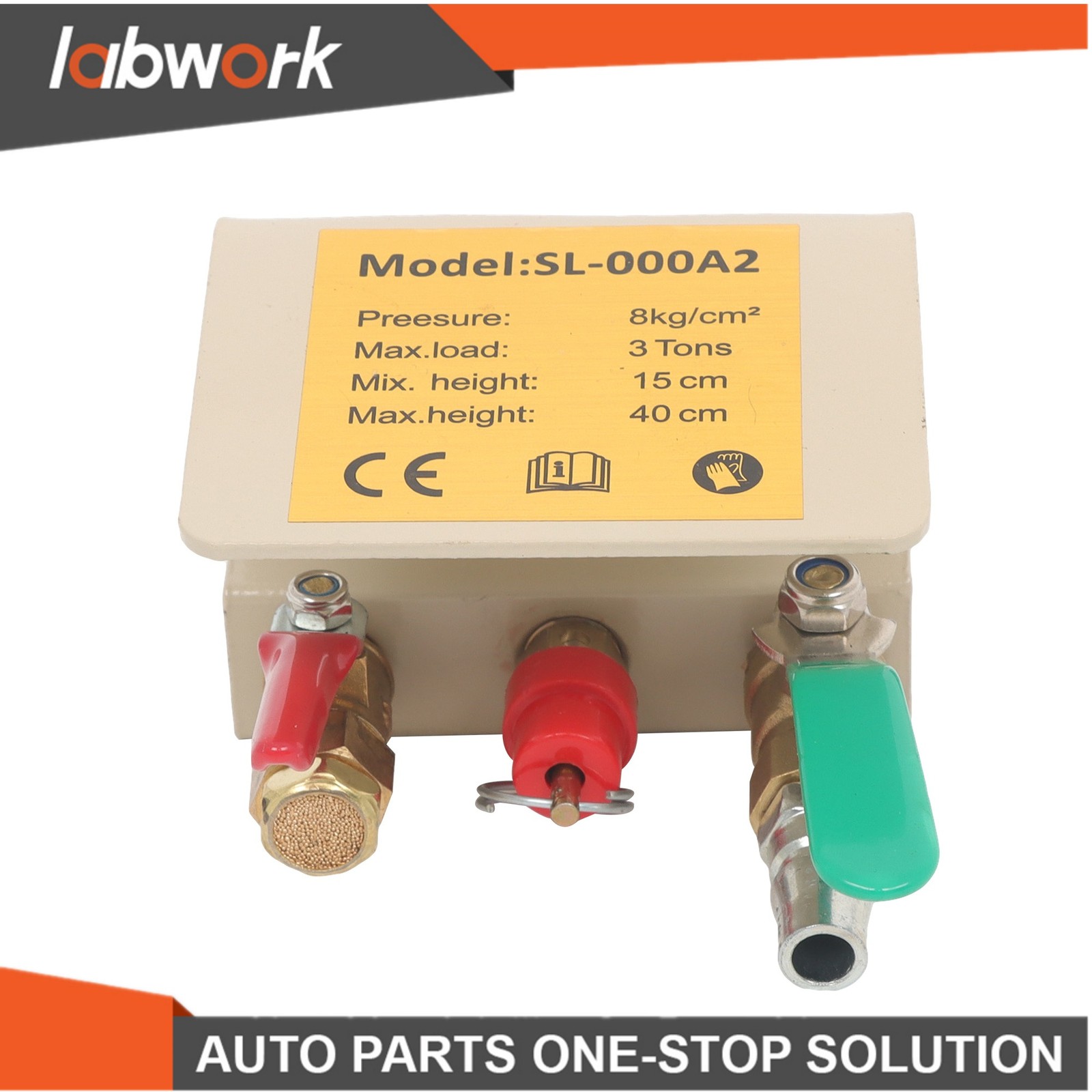 Labwork Triple Bag Air Jack 3 Ton/6600 lbs Pneumatic Jack for Car SUV Lifting