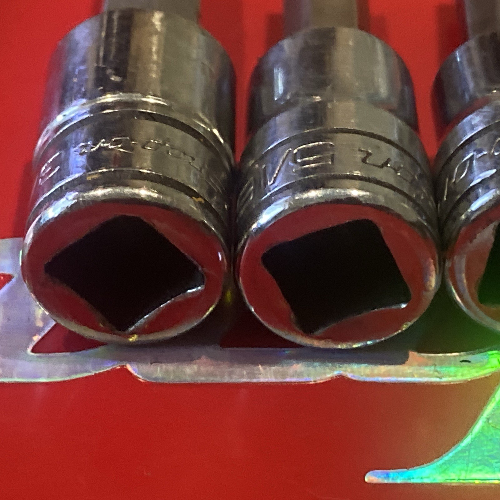 Snap On FA12, 10, 8, 7, 6, 5, 4E Hex Set Very Nice