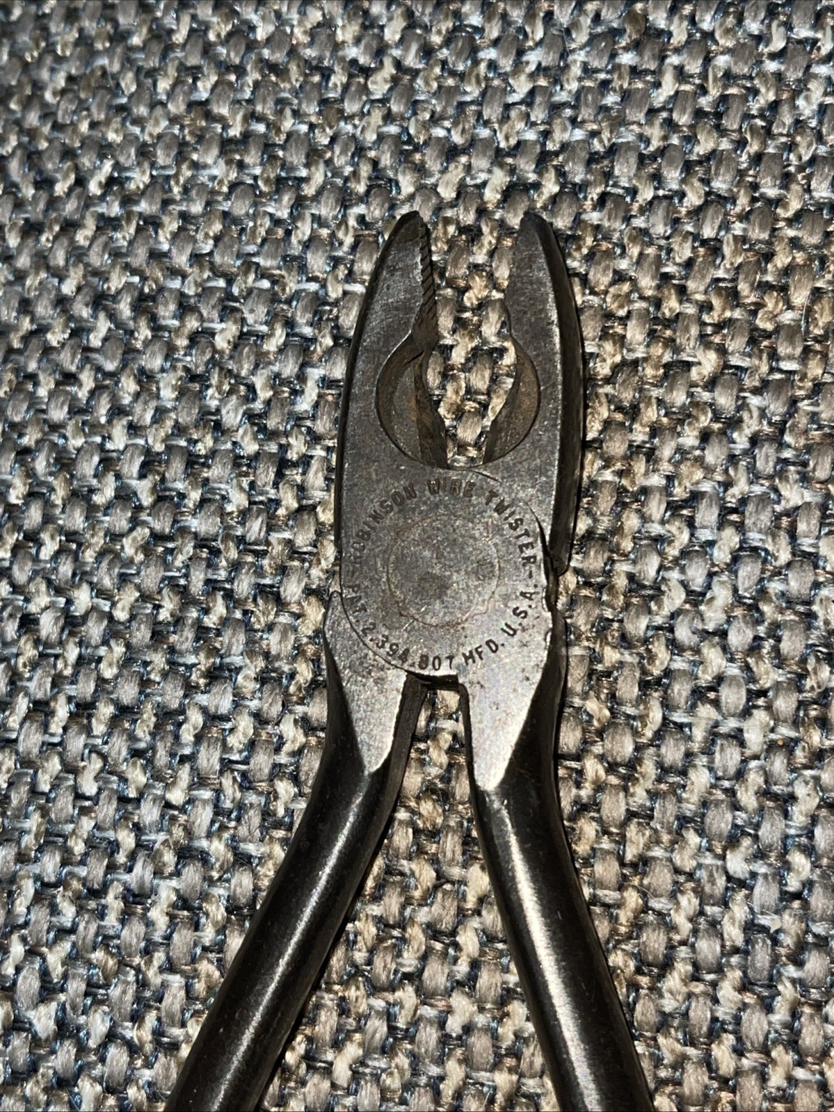 Vintage Robinson «Jet Twister» Safety Wire Plier, Model M-84 Very Nice Works