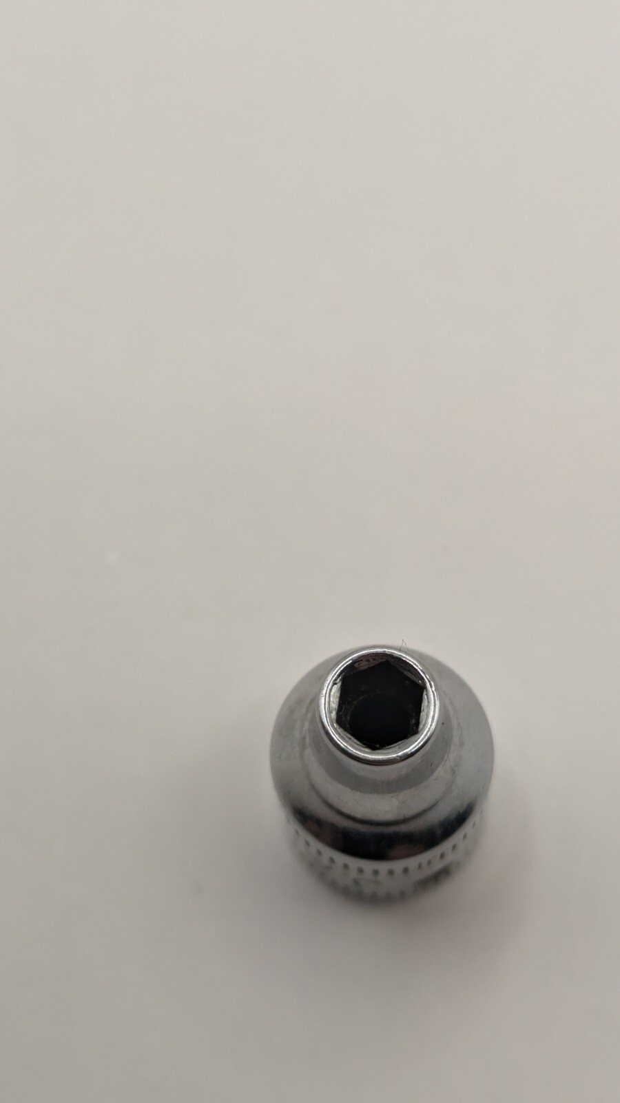 SNAP ON 4MM TMM4 1/4″ DRIVE METRIC 6 POINT SHALLOW CHROME SOCKET