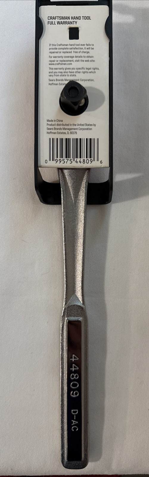 Sears Craftsman Quick Release Ratchet 1/2″ Drive 44809 NOS Free Shipping