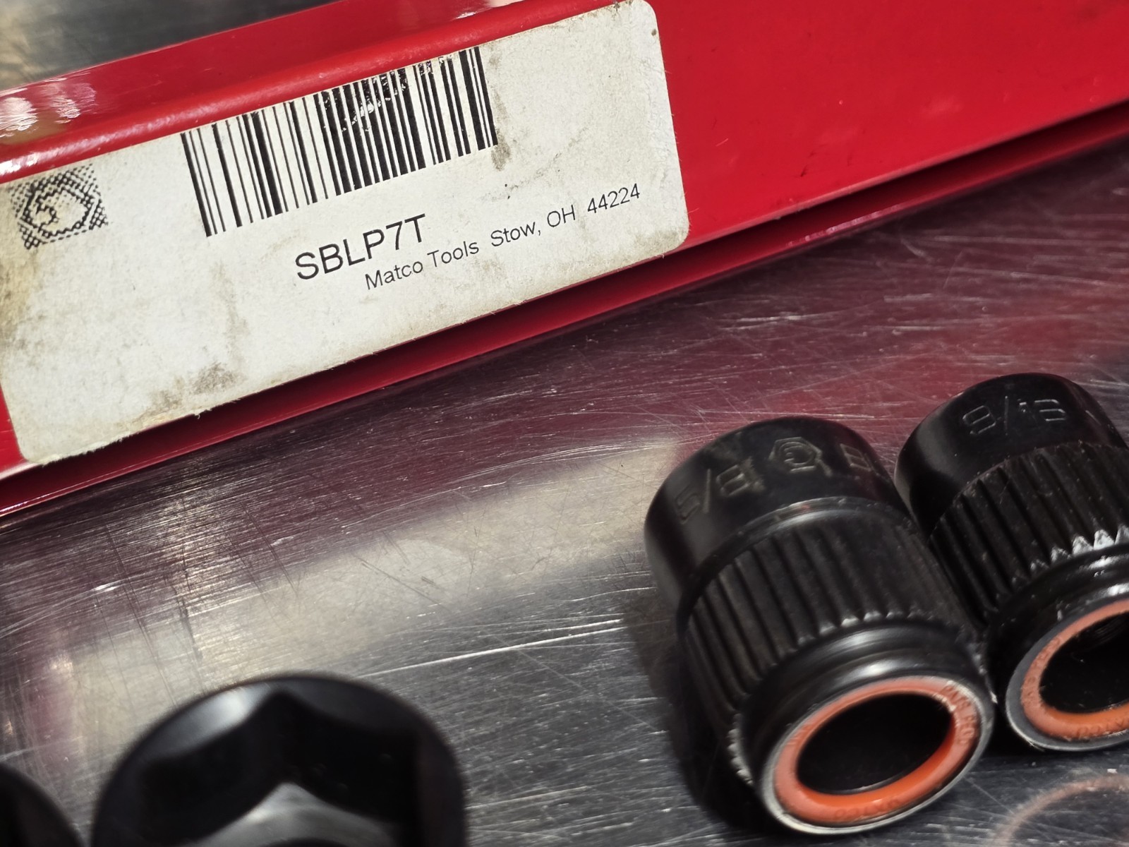 MATCO TOOLS MILTARY PASSTHTOUGH RATCHET AND SOCKET SET SAE. BIT DRIVER INCLUDED