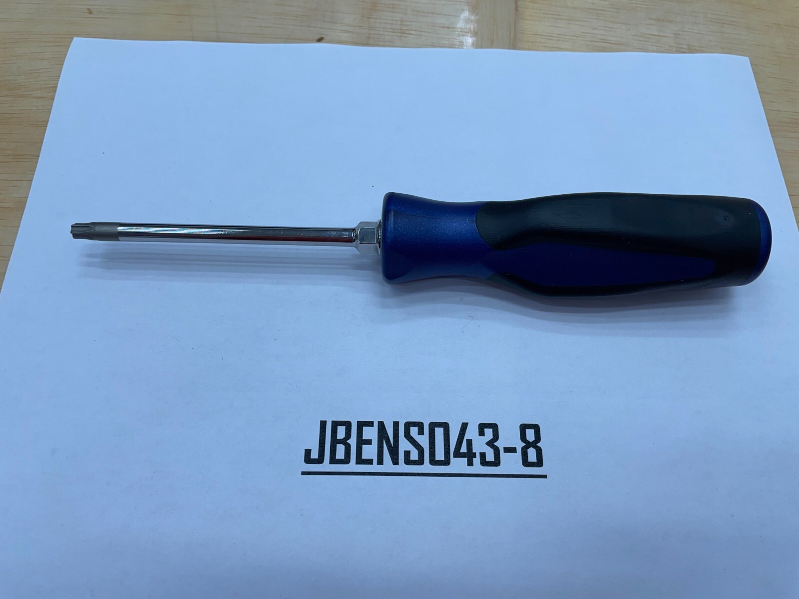 Snap-on Tools USA NEW POWER BLUE T30 Soft Grip Torx Screwdriver SGDTX430BMB