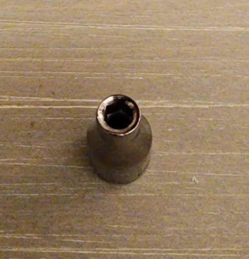 Craftsman USA 4mm Socket 6 Point 1/4″ Drive Inverted G2 43505