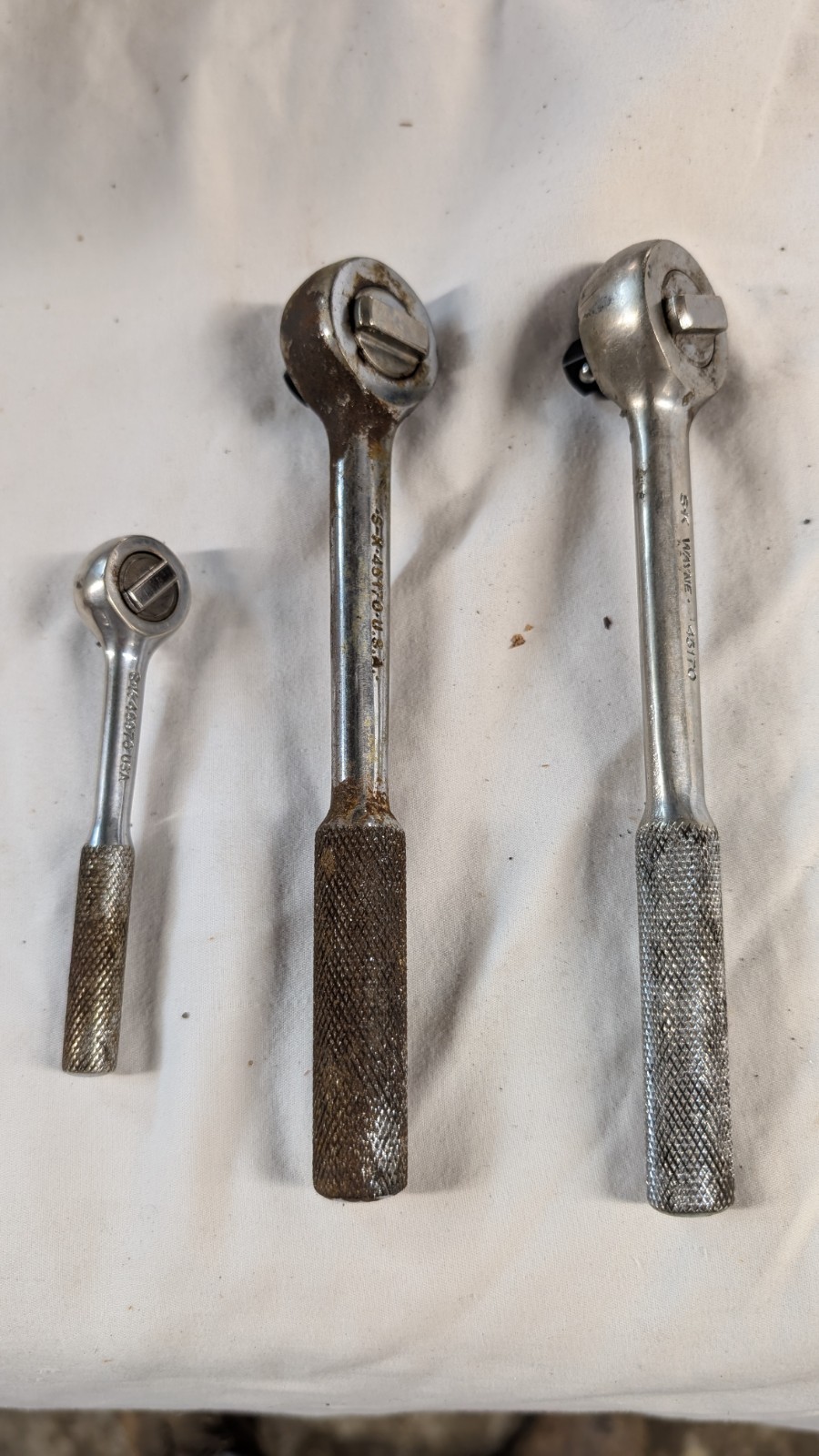 Sk Ratchet Set 1/4, 3/8″ Drives. 45170, 40970 All With Brand New Head Kits!