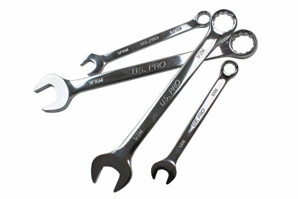 US PRO Tools 10PC Whitworth Combination Spanner Set 1/8″ – 11/16″ 3239