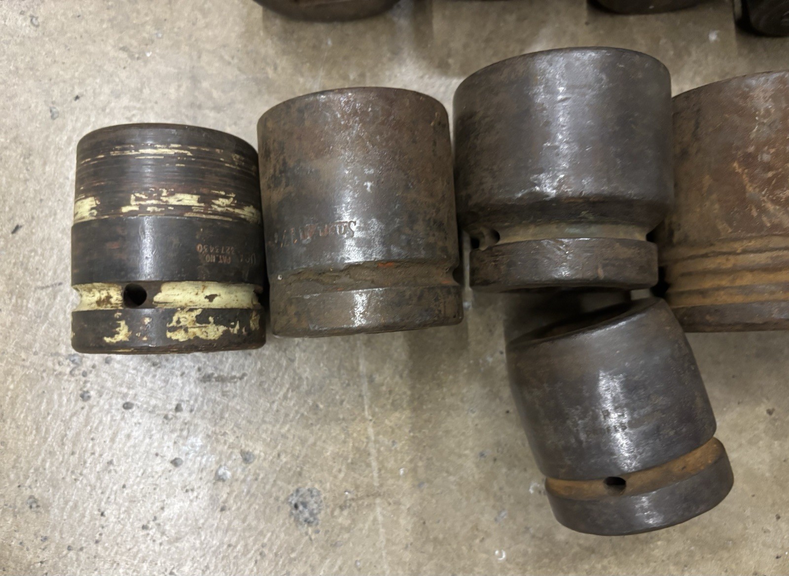 Mixed Lot 9 Pieces 1” Drive Impact Sockets Snap-on PROTO+
