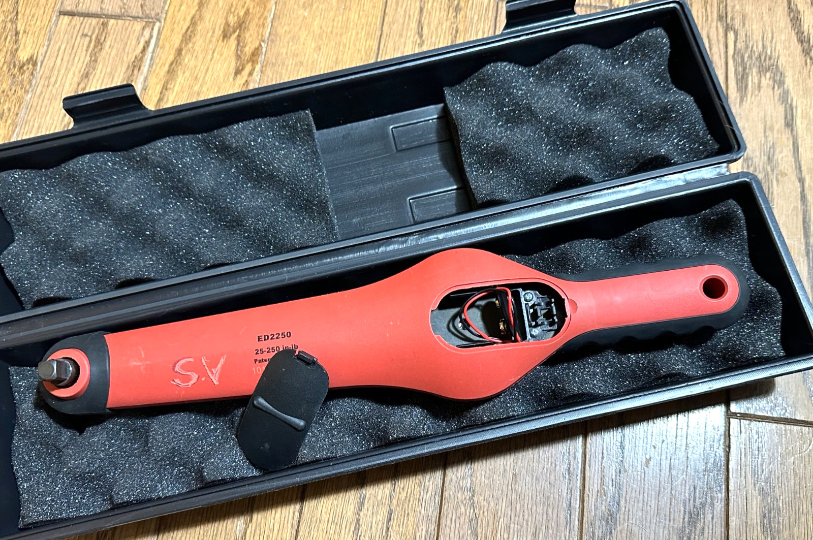 🇺🇸 Snap On Tools Digital Torque Wrench 3/8” DR 250 INLB 15” Long Case Electric
